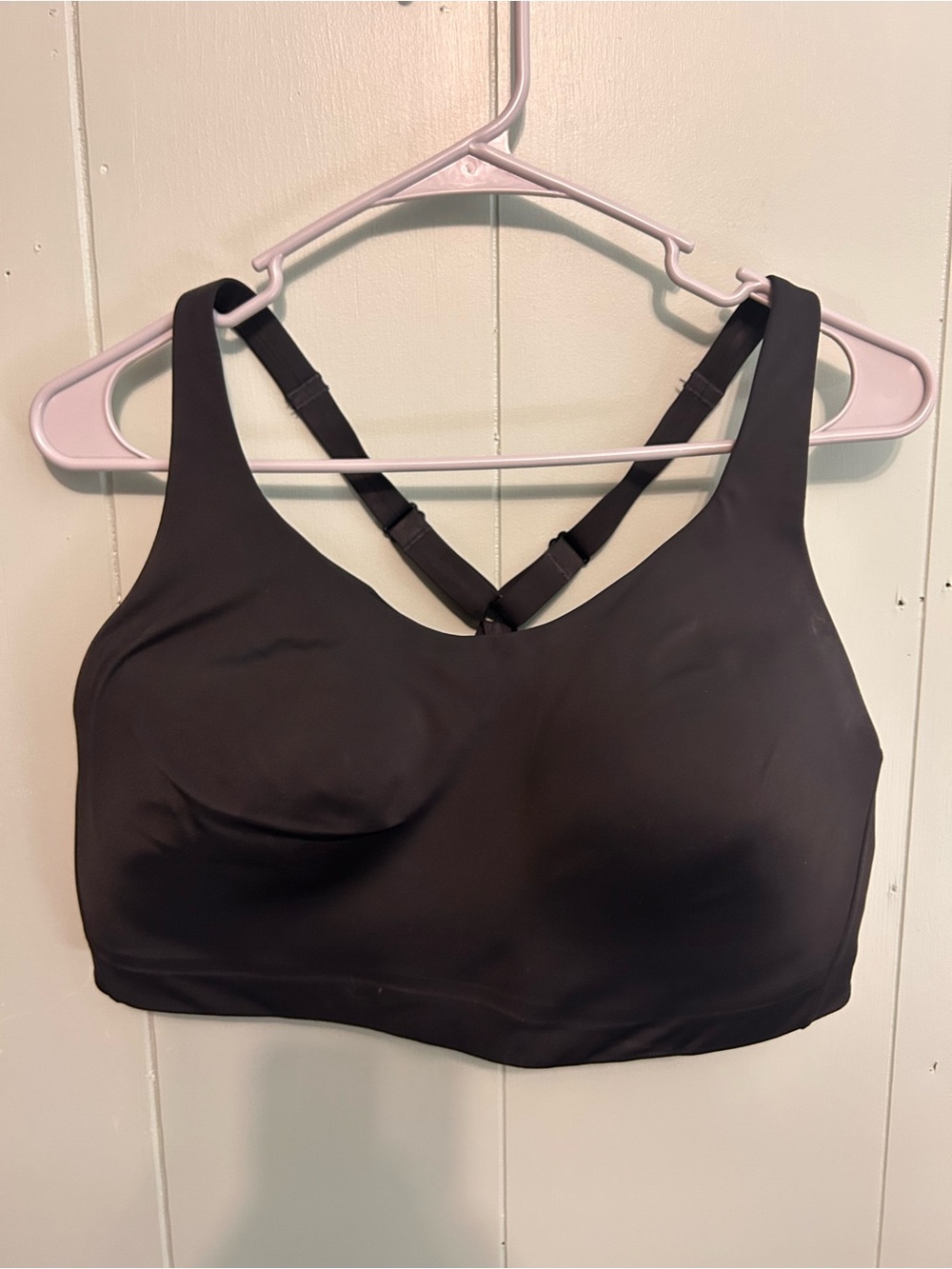 Athleta Black Strappy Back Sports Bra